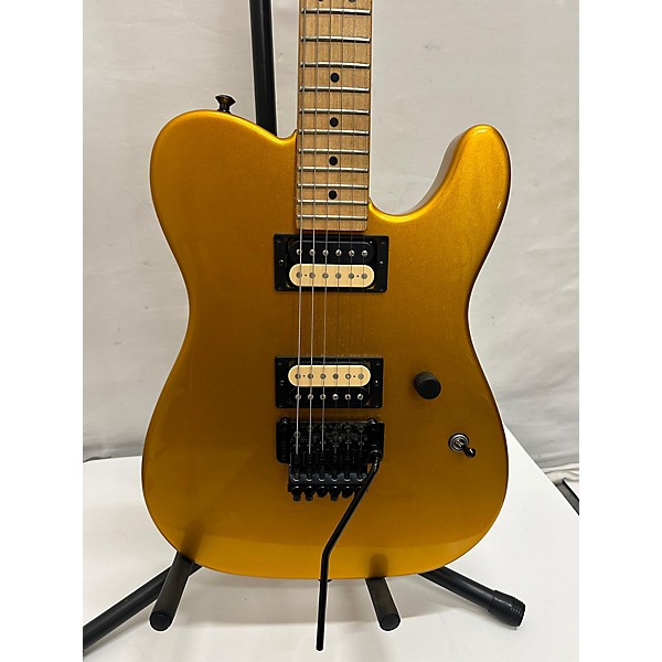 Used Charvel Used Charvel San Dimas Style 2 HH FR Pagan Gold Solid Body Electric Guitar