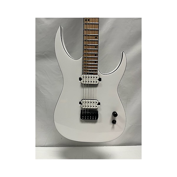 Used Schecter Guitar Research Used Schecter Guitar Research KM6 Alpine White Solid Body Electric Guitar