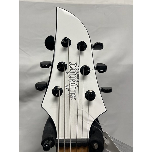 Used Schecter Guitar Research Used Schecter Guitar Research KM6 Alpine White Solid Body Electric Guitar