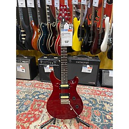 Used PRS Used PRS SE Custom 24 Red Solid Body Electric Guitar