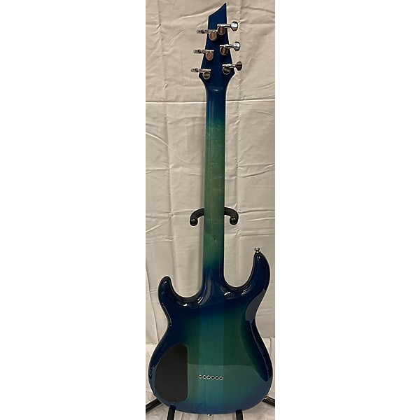 Used Kiesel Used Kiesel Aries Neckthrough Trans Blue Solid Body Electric Guitar