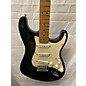 Used Fender Used Fender Standard Stratocaster Black Solid Body Electric Guitar