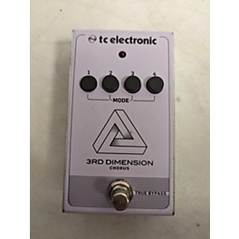 Used TC Electronic Used TC Electronic 3rd Dimension Chorus Effect Pedal