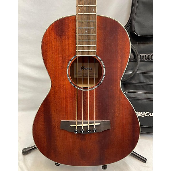 Used Ibanez PNB14E Parlor Acoustic Bass Guitar