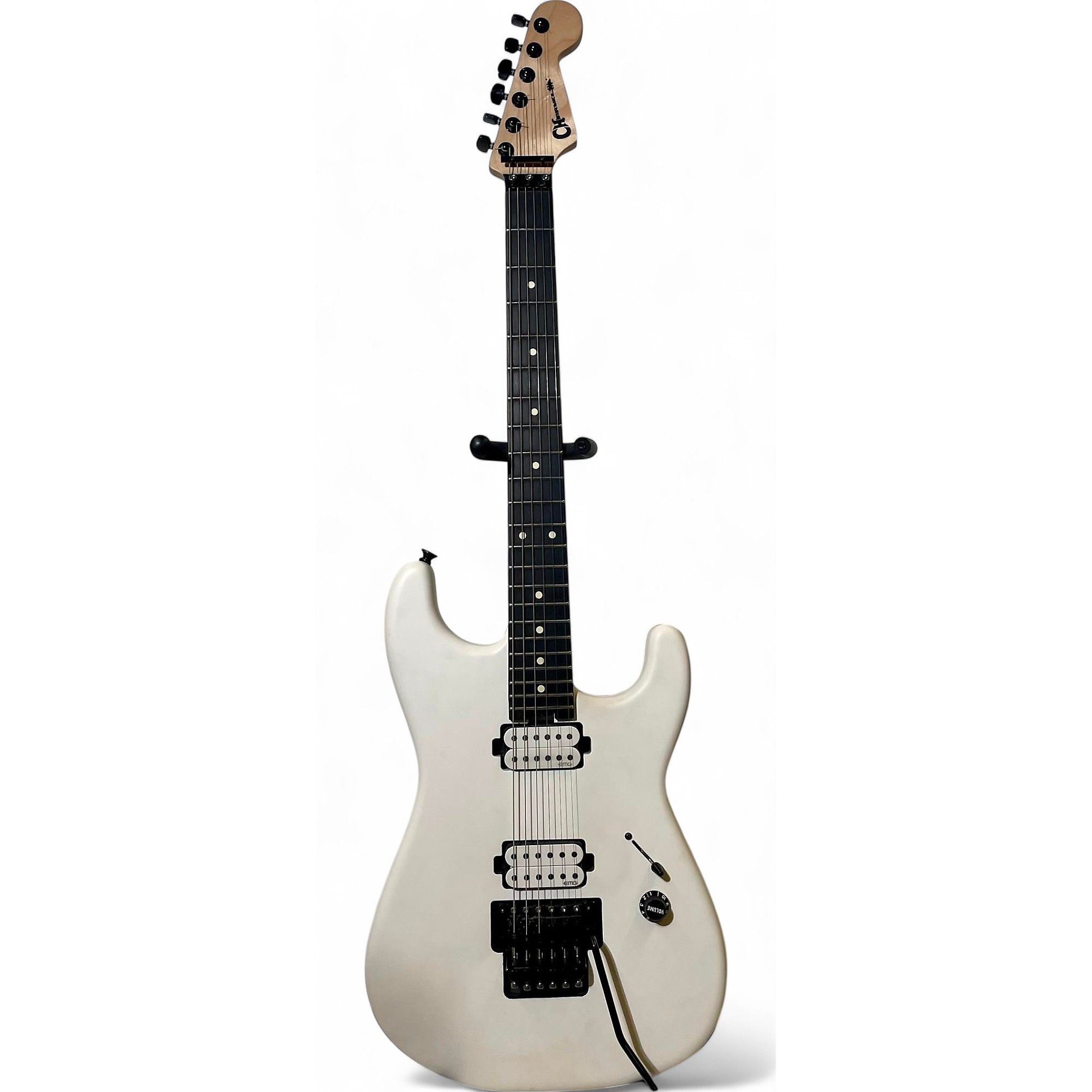 Used Charvel jim Root style 1 pro mod san dimas hH Satin White