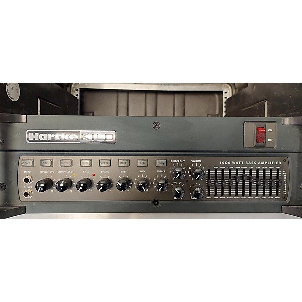 Used Hartke HAK100 Kilo 1000W Tube Bass Amp Head