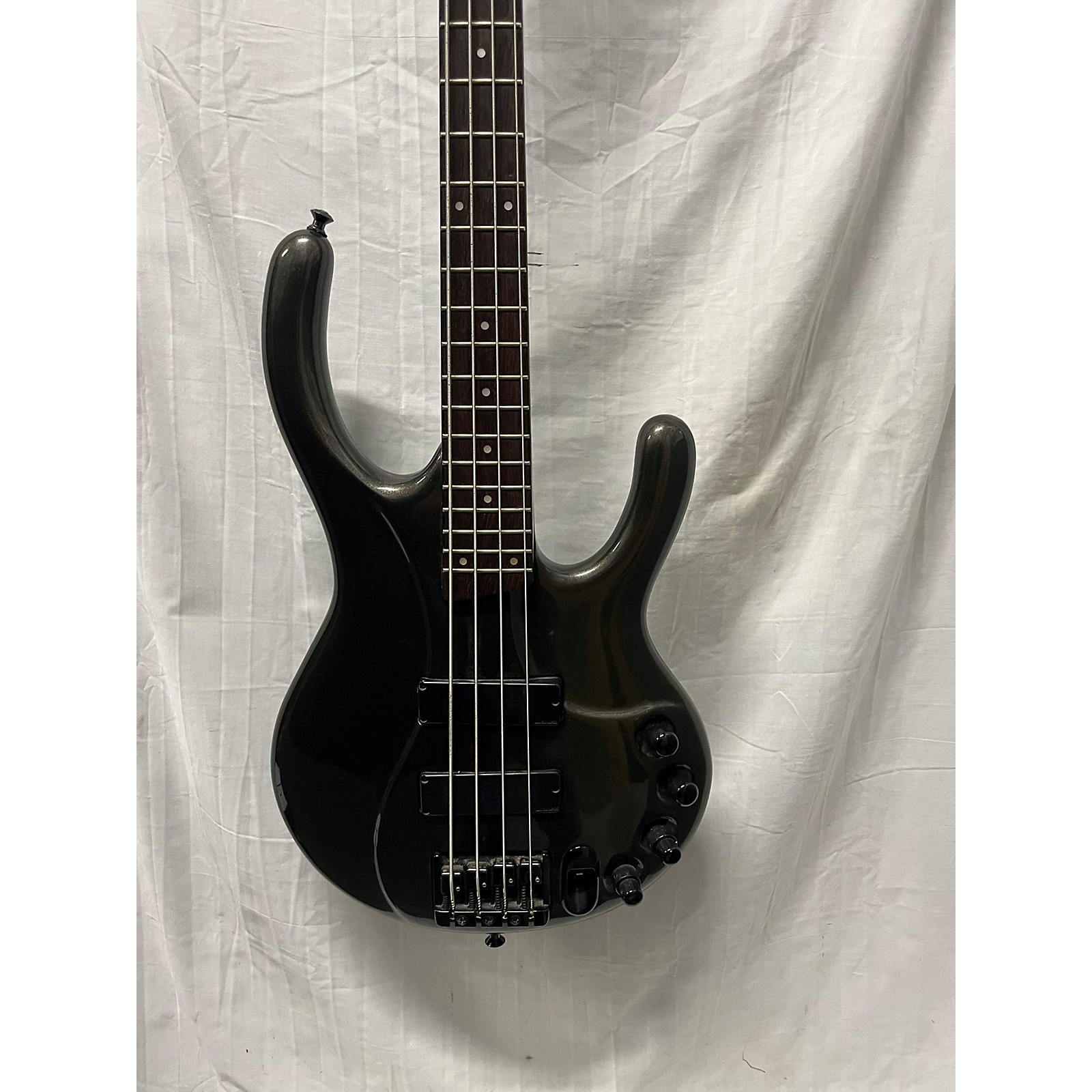 Used Ibanez ERGODYNE BASS Electric Bass Guitar Metallic Gray | Guitar ...