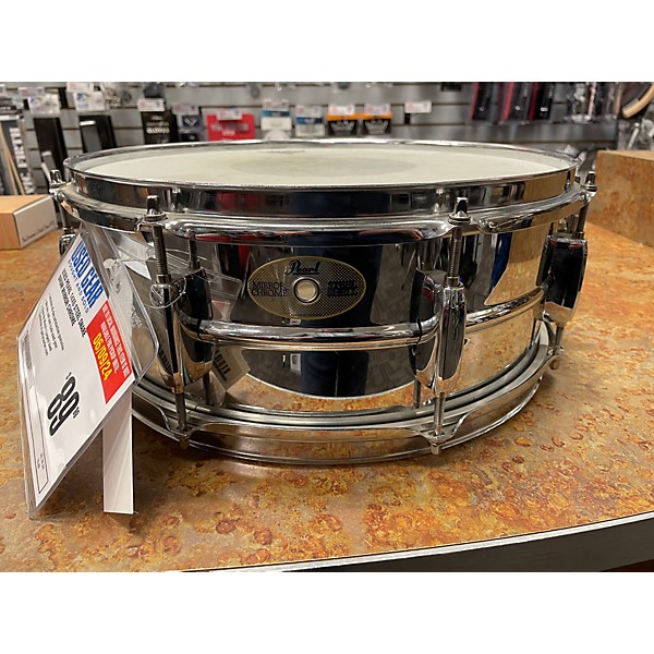 Used Pearl 14X6 Steel Snare Drum