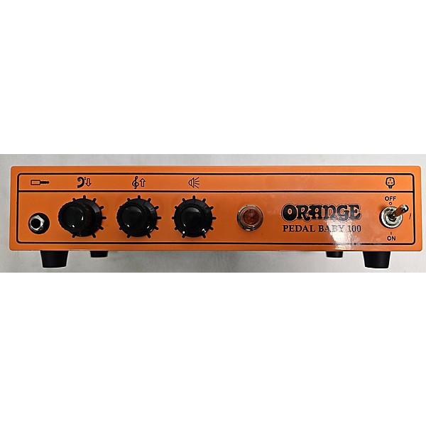 Used Orange Amplifiers Pedal Baby 100 Bass Amp Head