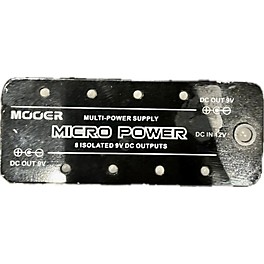 Used Mooer Used Mooer Micro Power Power Supply