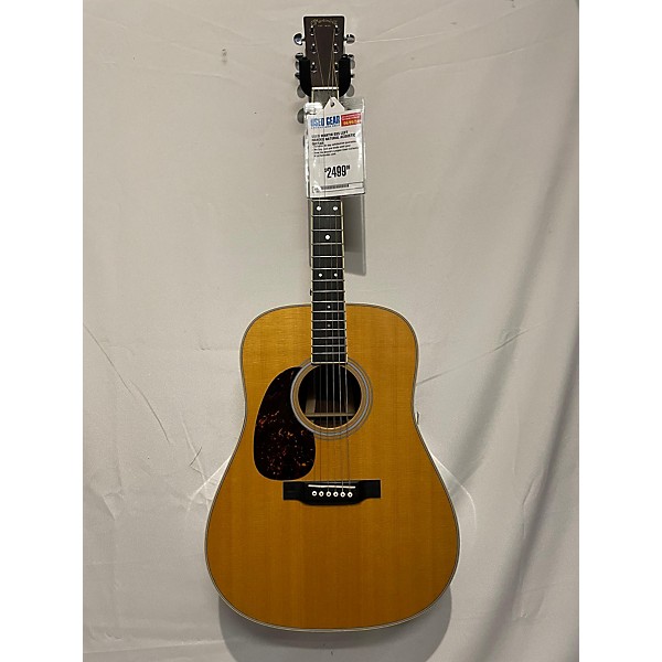 Used Used Martin D35 Left Handed Natural Acoustic Guitar