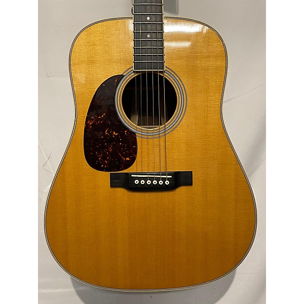 Used Used Martin D35 Left Handed Natural Acoustic Guitar