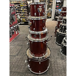 Used Ludwig Used Ludwig 5 piece Backbeat Wine Red Drum Kit