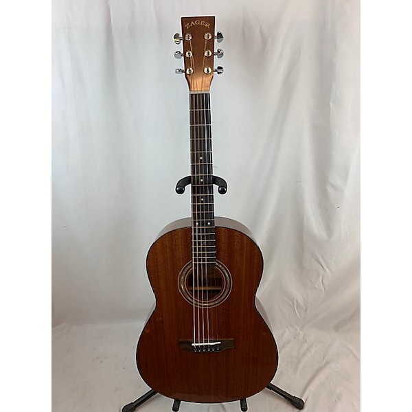 Used Zager Used Zager Parlor N Natural Acoustic Guitar