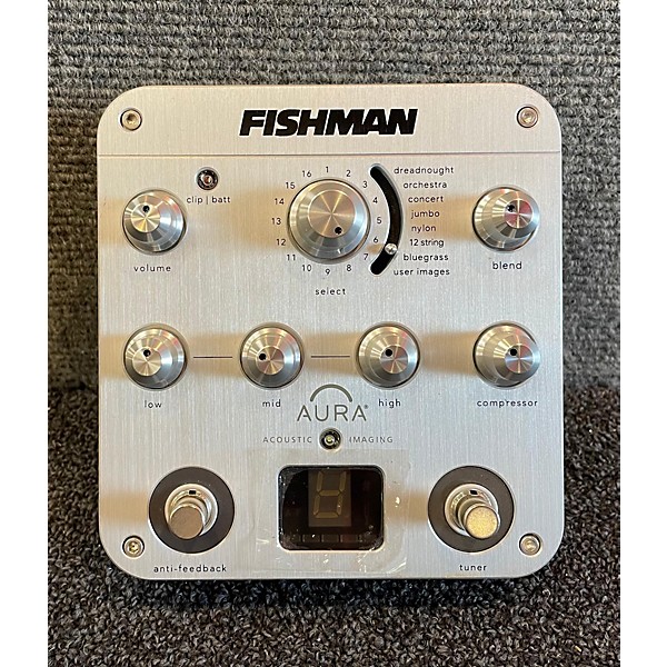Used Fishman Aura Spectrum DI Imaging Guitar Preamp