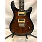 Used PRS Used PRS SE Custom 24 Black Gold Solid Body Electric Guitar