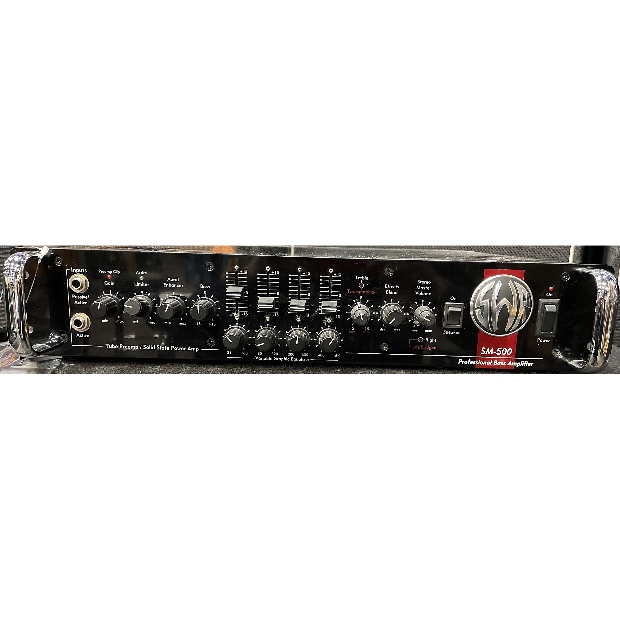 Used SWR SM500 500W Bass Amp Head | Guitar Center