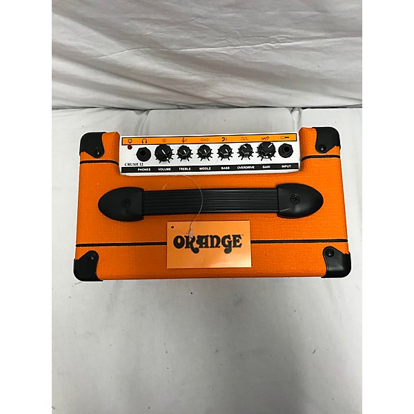 Used Orange Amplifiers Crush 12 Guitar Combo Amp