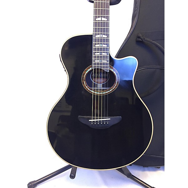 Used Yamaha APXS1200II Black Acoustic Electric Guitar