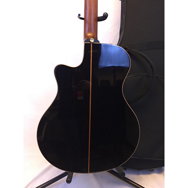 Used Yamaha APXS1200II Black Acoustic Electric Guitar