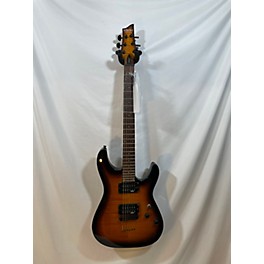 Used Schecter Guitar Research Used Schecter Guitar Research C-6 Elite Orange Burst Solid Body Electric Guitar