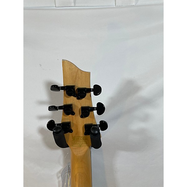 Used Schecter Guitar Research C-6 Elite Orange Burst Solid Body Electric Guitar