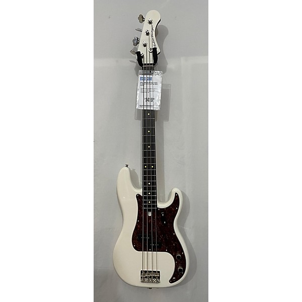 Used Used Modern Vintage P-Bass Olympic White Electric Bass Guitar