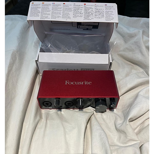 Used Focusrite Scarlett 2i2 Gen 3 Audio Interface