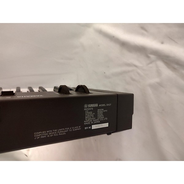 Used Yamaha Dx27 Synthesizer
