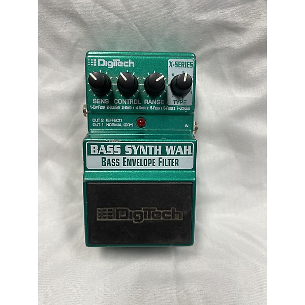 Used DigiTech XBW Bass Synth Wah Bass Effect Pedal