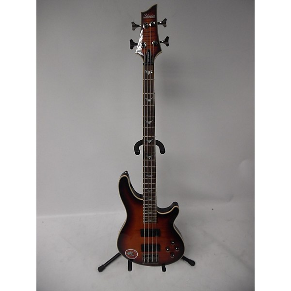 Used Schecter Guitar Research Omen Extreme 4 String Electric Bass Guitar