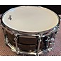 Used Ludwig 14X6.5 Universal Series Black Brass Drum thumbnail