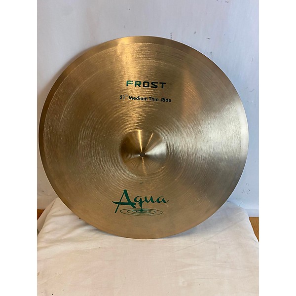 Used Used Aqua 21in Frost Medium Thin Ride Cymbal