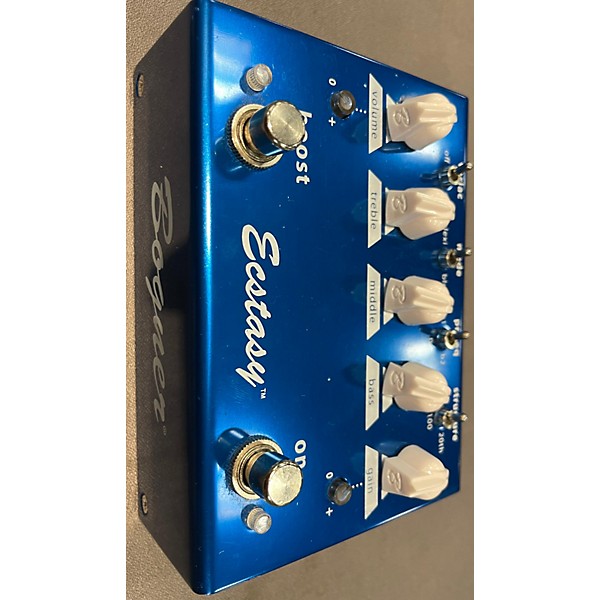 Used Bogner Ecstasy Blue Overdrive Effect Pedal