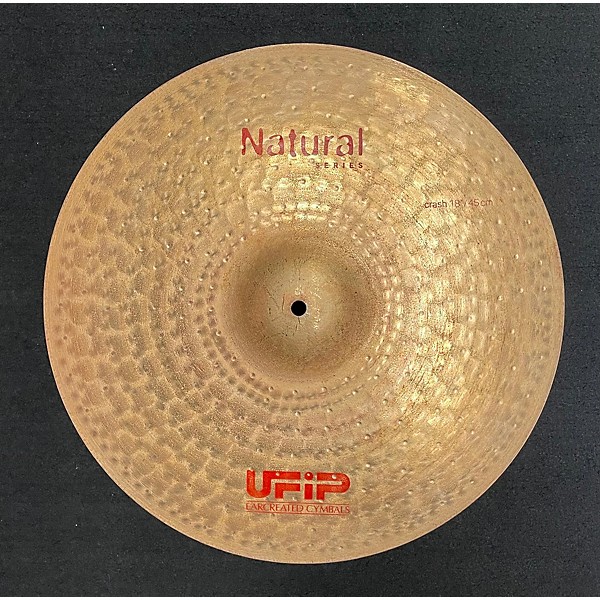 Used UFIP 18in NATURAL SERIES CRASH Cymbal