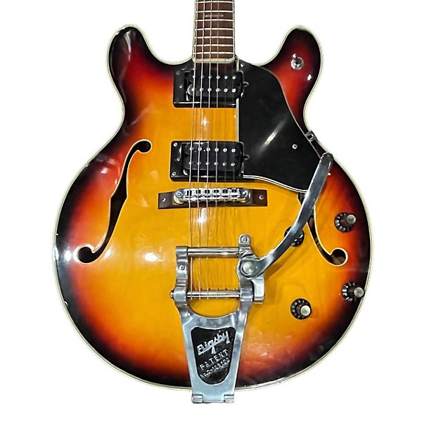Vintage Electra 1970s 2228 Semi Hollow Body Electric Guitar