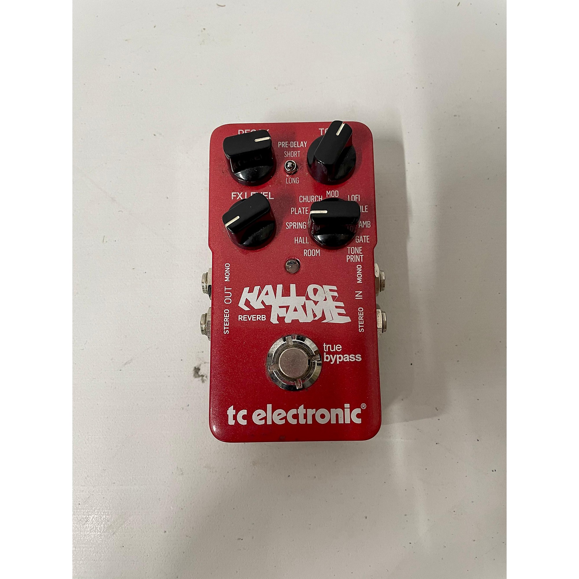 Used TC Electronic Hall Of Fame Reverb Effect Pedal | Guitar Center