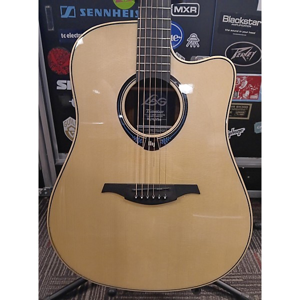 Used Lag Guitars HYVIBE Acoustic Electric Guitar