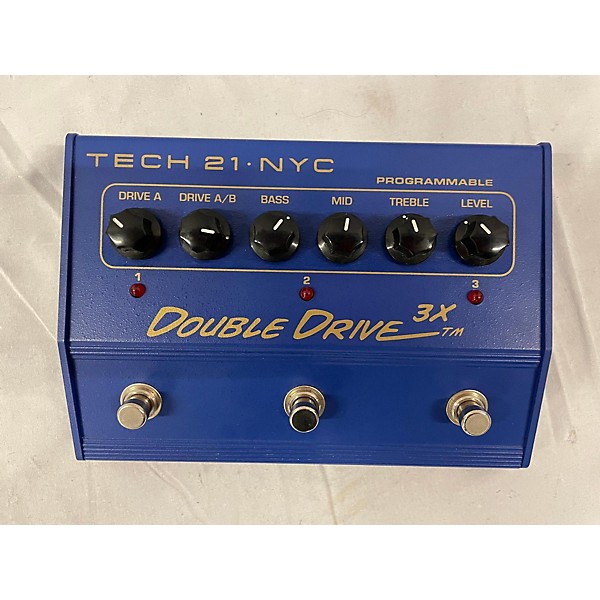Used Tech 21 Double Drive 3X Effect Pedal