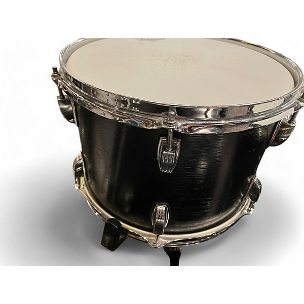 Used Ludwig 3 piece Keystone X Custom Black Drum Kit