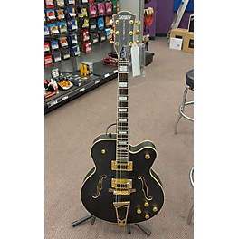 Used Gretsch Guitars Used Gretsch Guitars G5191 Tim Armstrong Signature Electromatic Black And Gold Hollow Body Electric G...