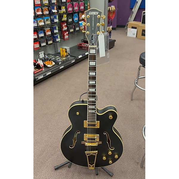 Used Gretsch Guitars Used Gretsch Guitars G5191 Tim Armstrong Signature Electromatic Black And Gold Hollow Body Electric G...