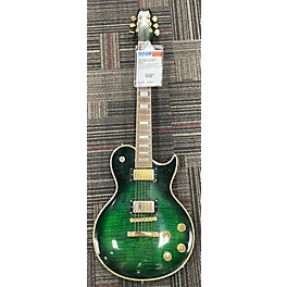 Used Aria Used Aria PE-850 Green Solid Body Electric Guitar