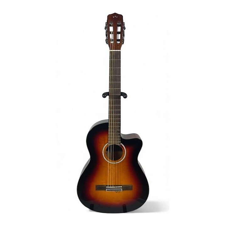 Used Cordoba fusion 5 sonata burst Classical Acoustic Guitar