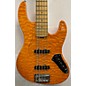 Used Used Edwards E-AM-128QM Orange Electric Bass Guitar