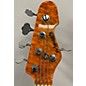 Used Used Edwards E-AM-128QM Orange Electric Bass Guitar