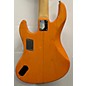 Used Used Edwards E-AM-128QM Orange Electric Bass Guitar