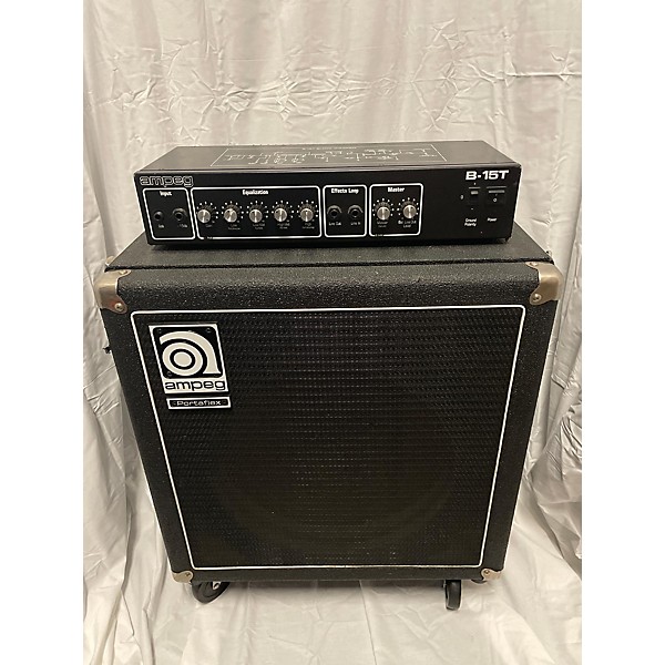 Used Ampeg B-15T Bass Stack