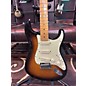 Used Fender Used Fender American Deluxe Stratocaster V Neck 2 Tone Sunburst Solid Body Electric Guitar