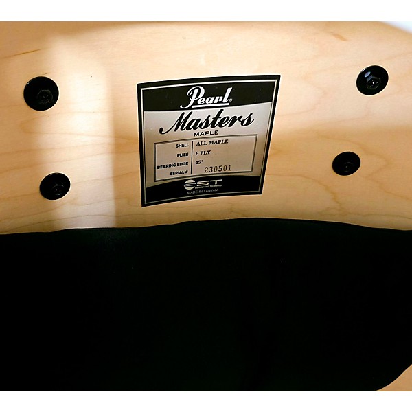 Used Pearl Masters Maple 4 Piece Drum Kit
